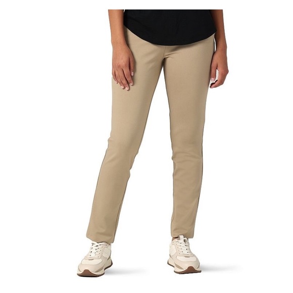 Lee Womens Khaki The Any Wear Pant NWT - Picture 1 of 8
